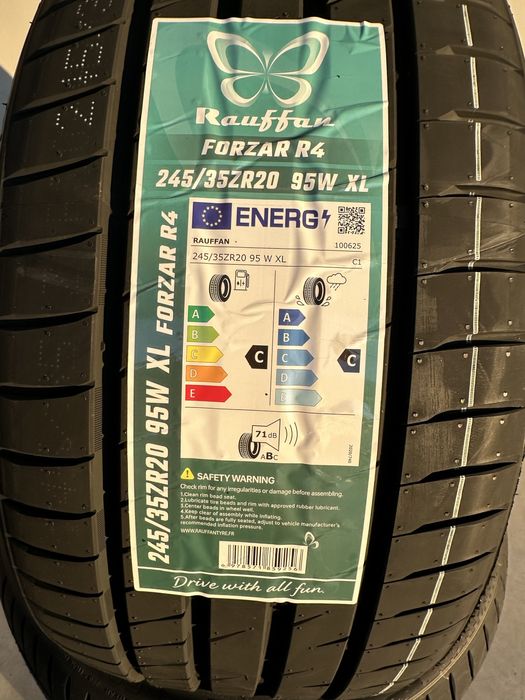 Летен Спорт Пакет RAUFANN FORZAR R4 245/35R20 275/30R20 2453520  2753020 БОРД