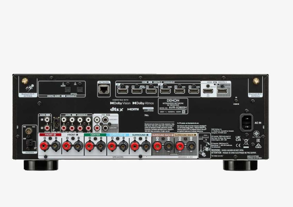 Vand Receptor Denon AVR-X2800H AV 8K cu 7.2 canale