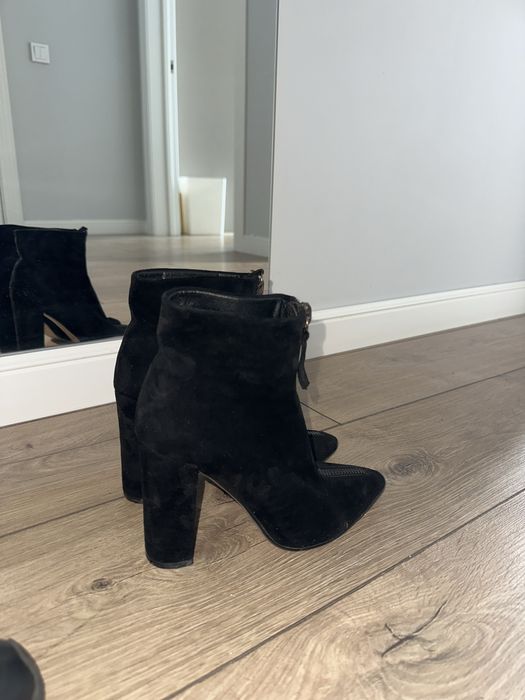 Сапоги женские кожа