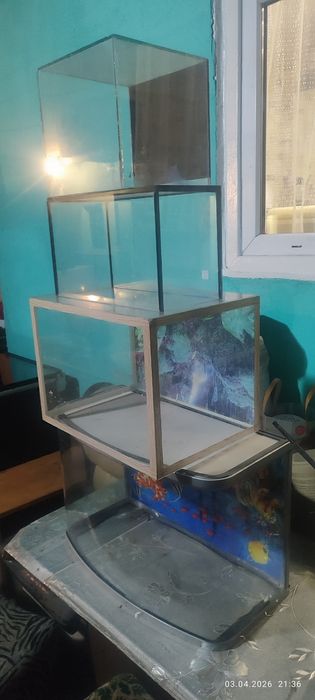 Аквариум (небольшие, разных объёмов)