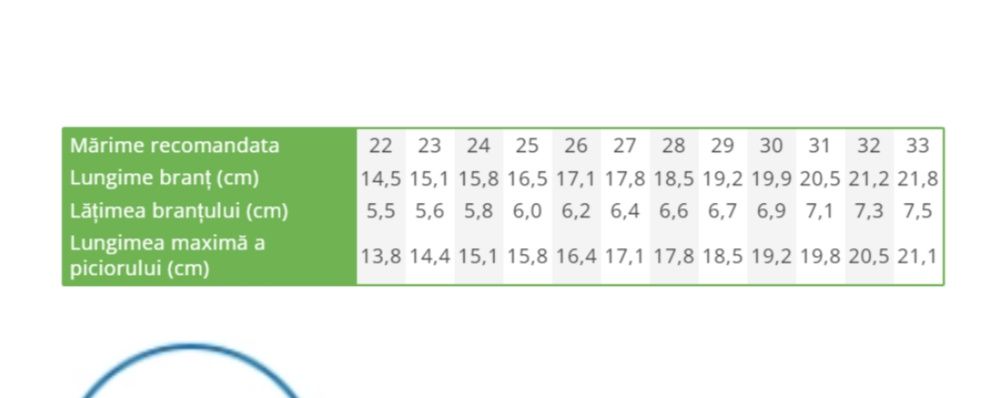 Ghete neinblanite pentru băieți Ponte nr. 26