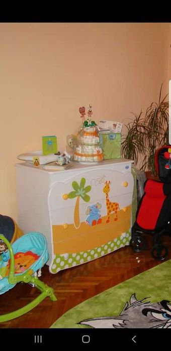 Patut si comoda bebe marca Pali Italia, gama Gigi&Lele