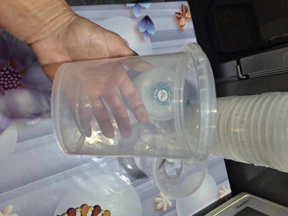 Посуда, ведёрки 1л.