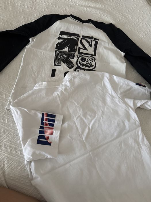 Футболка + лонгслив на 9-10 лет мальчик