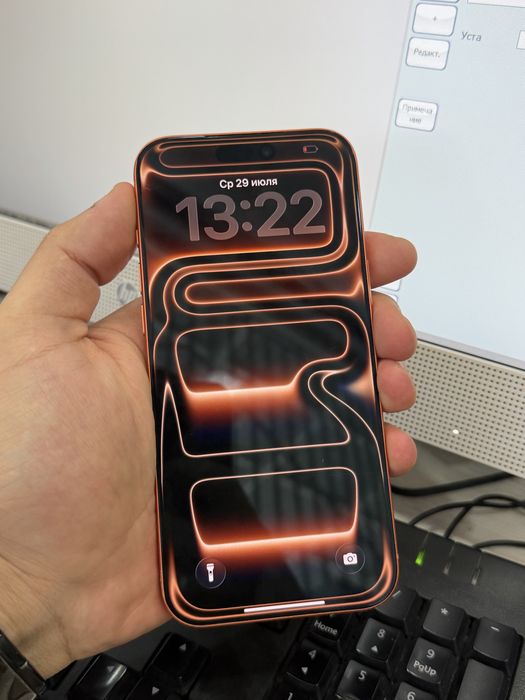 Iphone 17 pro max 256g. 100% yomkost