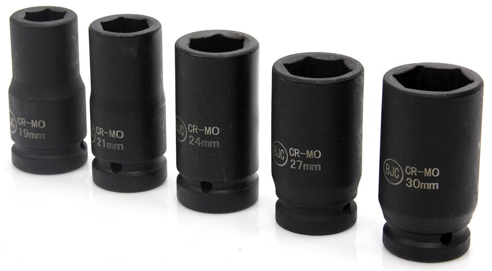 Ударни вложки 3/4” 5части в кутия BJC