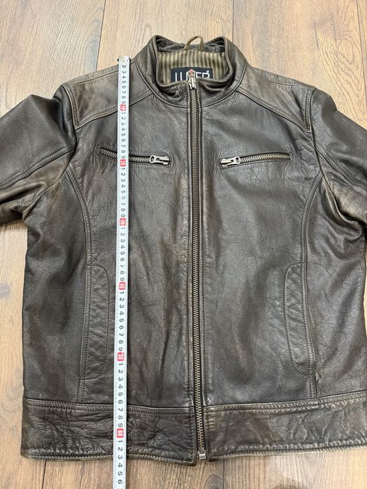 Кожено яке от телешка кожа