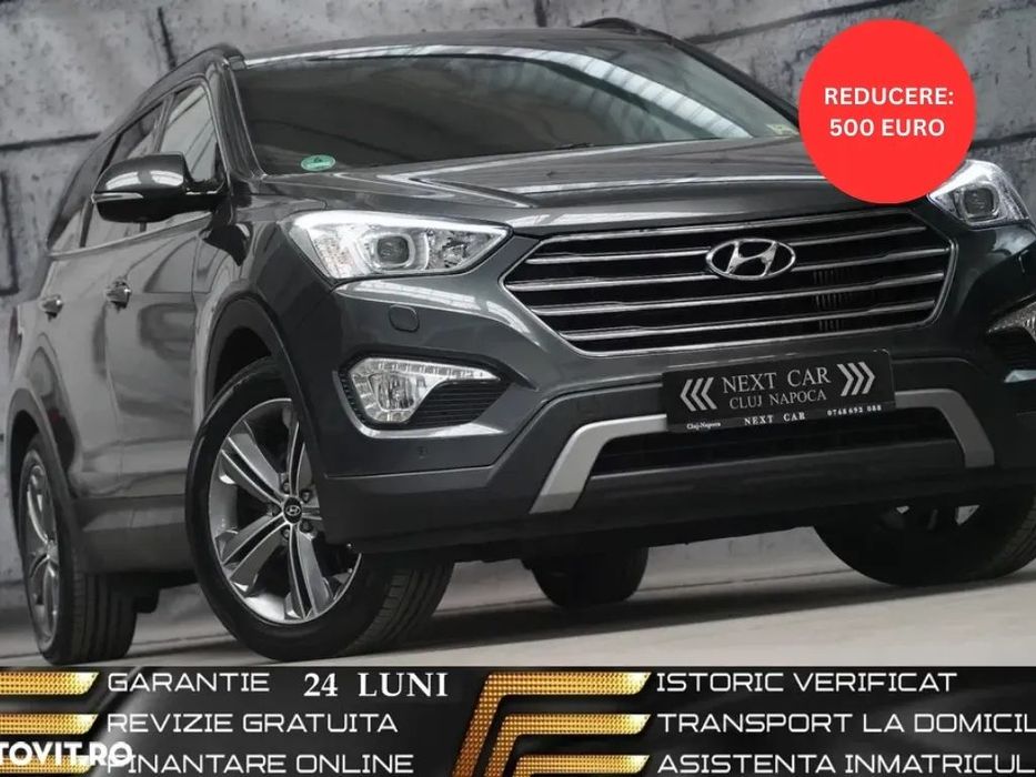 Hyundai Grand Santa Fe GARANTIE 24 LUNI*RATE* 7 Locuri*197Cp*4x4*Automata*Piele*Panorama*Full