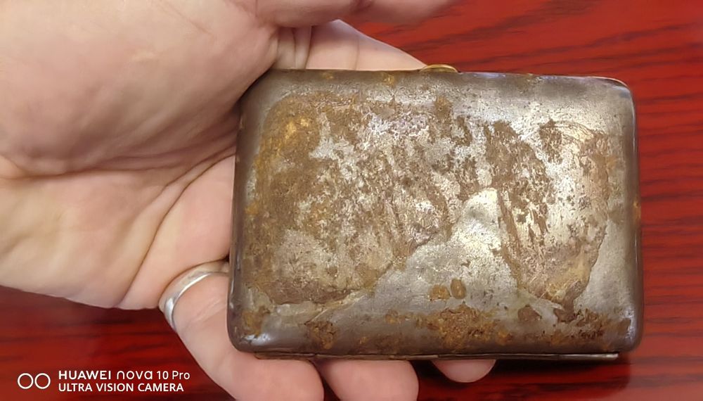 Рядка колекционерска царска табакера Храброст 1915г.