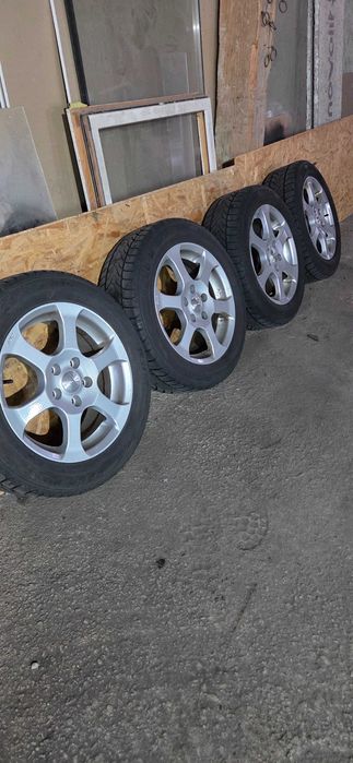 WAG  GRUP  джанти със зимни  гуми 205/55/16  6,6J×16. ET42  5×112 цо57