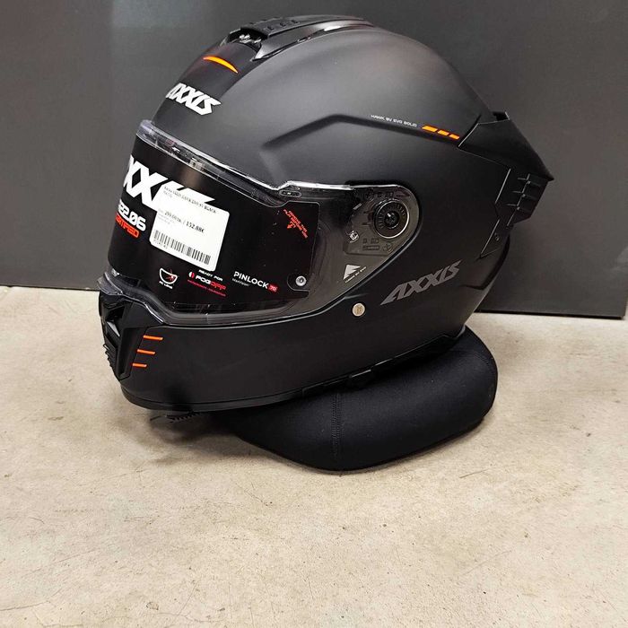 Каска AXXIS Hawk Evo SV Black Matt - Код: 85149