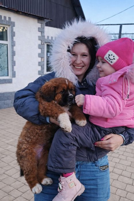 ЩЕНКИ Сербернара Осталасиь мальчик и девочка