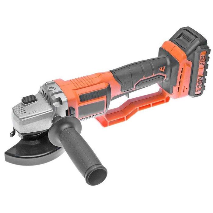 Ъглошлайф акум.  20V 2Ah 115мм, безч. мотор PREMIUM HD20, Гаранция 3г.