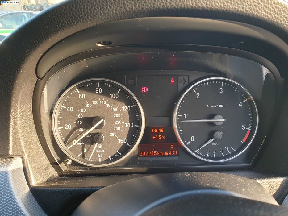 Ceas Ceasuri Instrumente Bord Cluster BMW Seria 3 E90 E91 2.0 D Cutie Manuala 2004 - 2011 [K1204SOS]