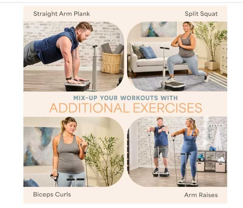 Aparat Fitness cu Vibrații  - Tonifiere și Recuperare, nou, in cutie