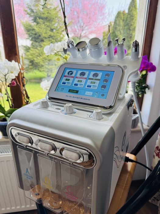 Noua!Factura&Garantie!Combina Hydrafacial,Hidradermabraziune 6 functii