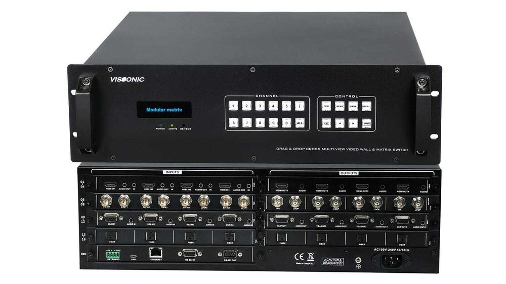 Установка и поставка матричного оборудования Vissonic