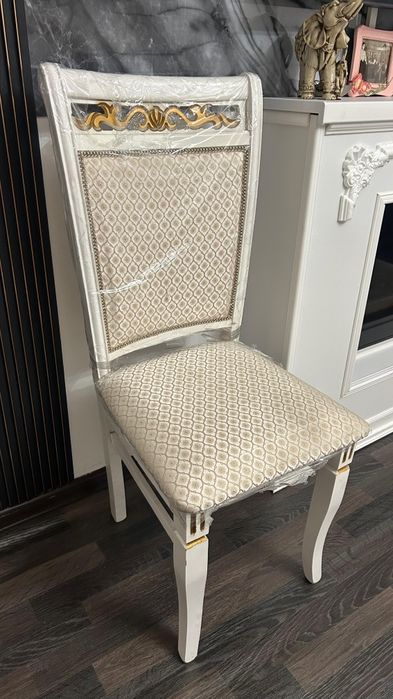 Стол со стульями (8 стульев) из дуба