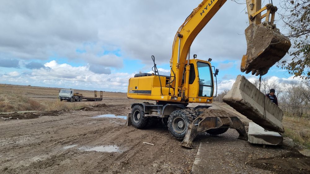 Гидромолот, экскаватор