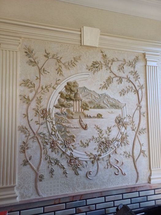 Rassom Художник рассом хизмати барелеф роспис венитцианко аттаченто