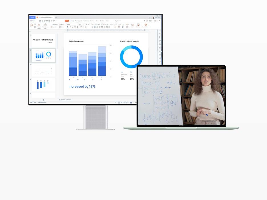 Лаптоп Huawei Matebook 14s Spruce Green, touch screen