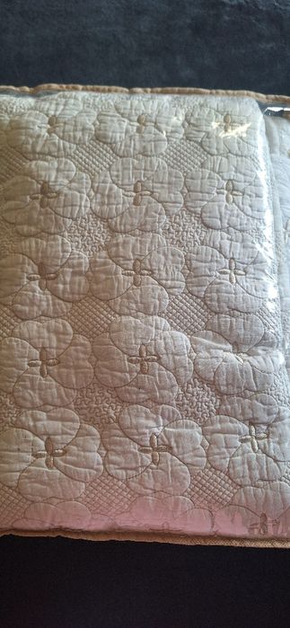 Нова кувертюра шалте за спалня с две възглавници, 100% памук 240/250