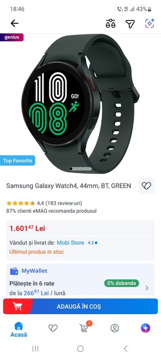 Ceas samsung galaxi watch4