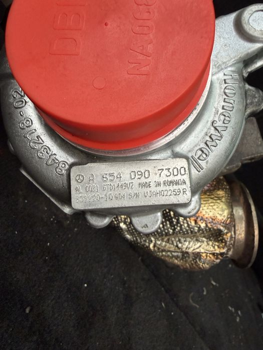 турбокомпресор Mercedes-Benz OM654