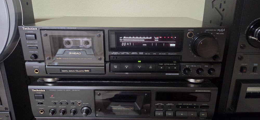 Technics deck rs bx 808 impecabil, servisat complet.