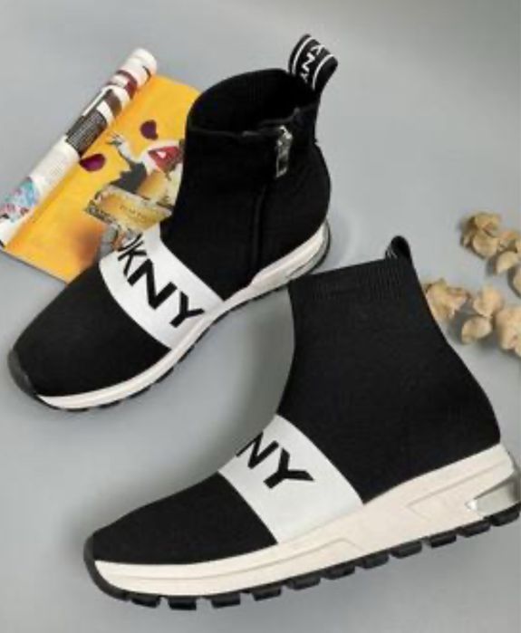 DKNY текстильные кроссовки оригинал