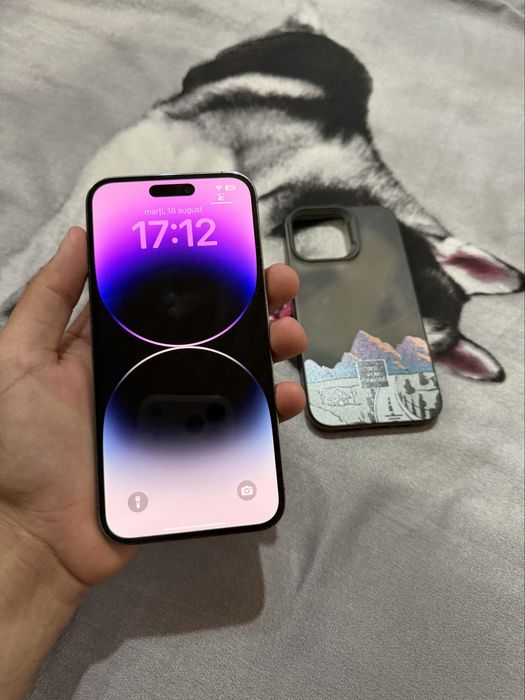 IPhone 14 PRO MAX 100% bateria Deep Purple mov