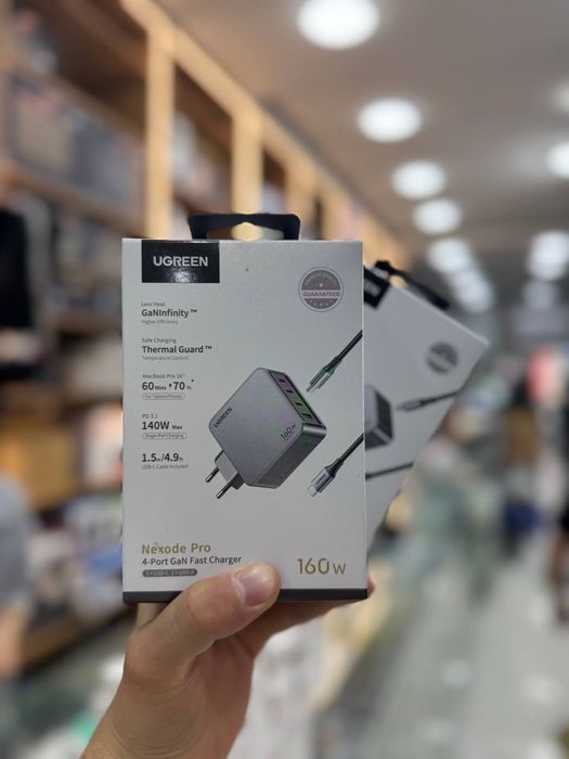 Зарядное устройство ugreen nexode pro 160w GAN
