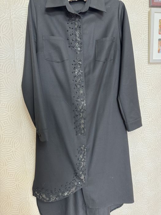 Платье со стразами