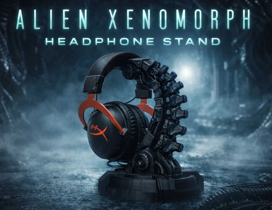 Suport Căști Premium Biomechanical / Xenomorph Headphone Stand