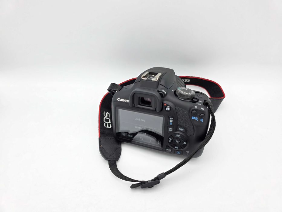 Aparat Foto DSRL Canon EOS 2000D + Obiectiv Canon EFS 18-55mm 5 Acumulatori Stare Buna FullBox