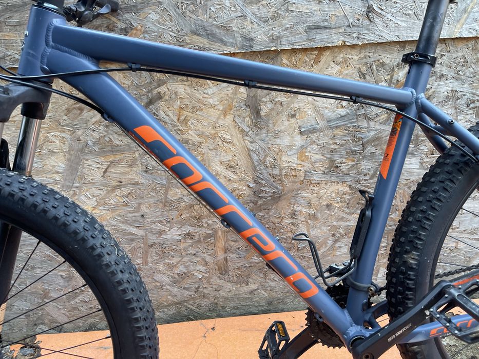 Bicicleta fatbike carrera frane pe disc cadru aluminiu roti 27.5”