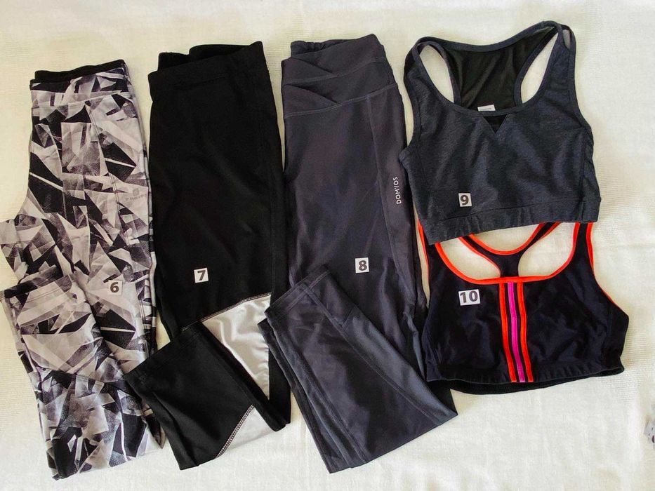 Детски клинове, Нови 8 бр. (+2 бр. бюстиета) с  размери XS, S, по € 7