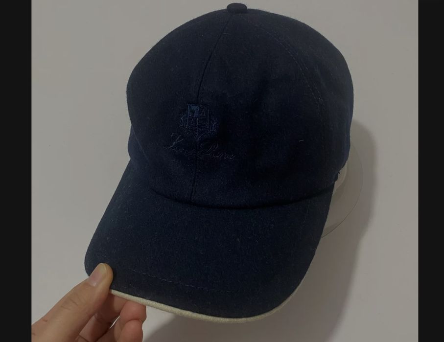 Sapca Loro Piana material lana moale premium