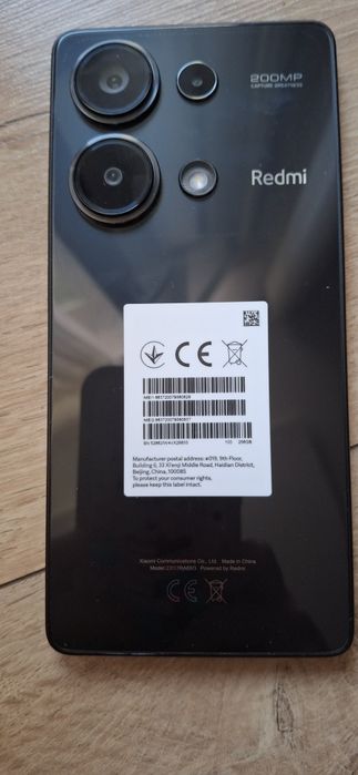 Телефон Xiaomi Redmi note 13 pro black