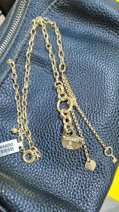 Золотой цепь Tiffany