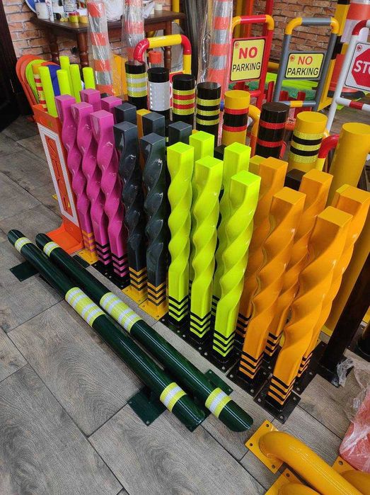 Колесоотбойник Труба для Парковки Организация Стоянки Parking