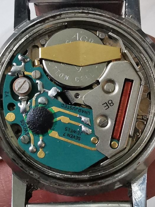 Ceas YEMA -Quartz 7 rubine -34 mm