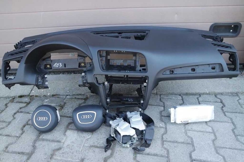 Комплект аербеци с арматурно табло за AUDI Q5 от 2012 до 2016