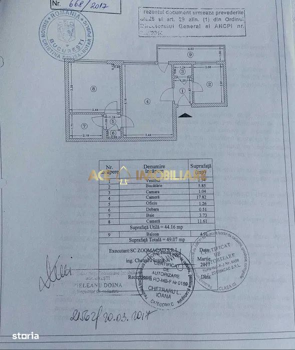 2 Camere de vanzare | 1 Mai | Metrou | 0% Comision | Nemobilat