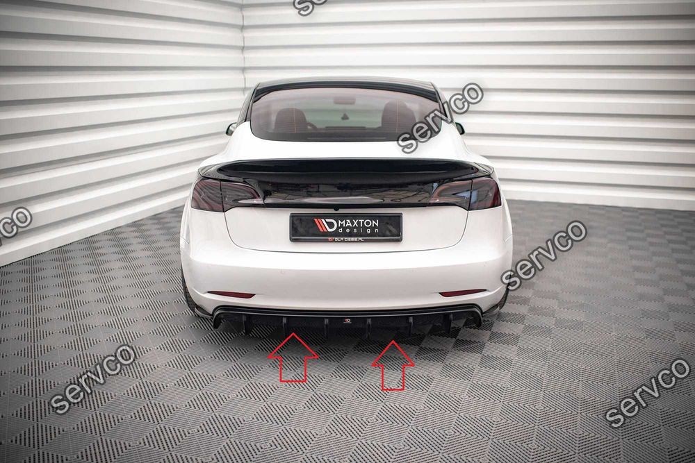 Prelungiri Body kit tuning Tesla Model 3 2017-2023 v3 - Maxton Design