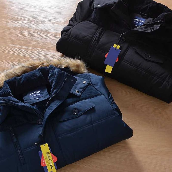 Мужские куртки, Mens зимняя куртка аляска с мехом [от 48 до 56]