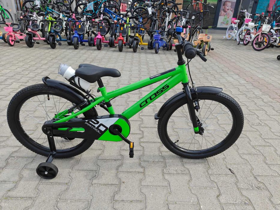 CROSS Велосипед 20" PATROL зелен