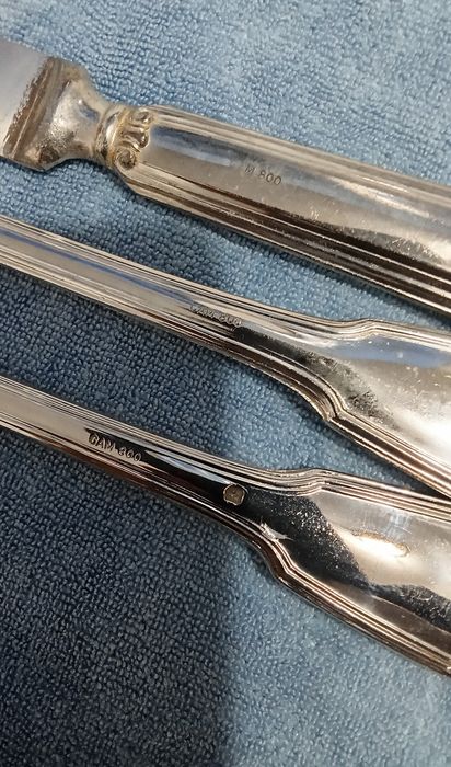 Посребрени прибори проба 800