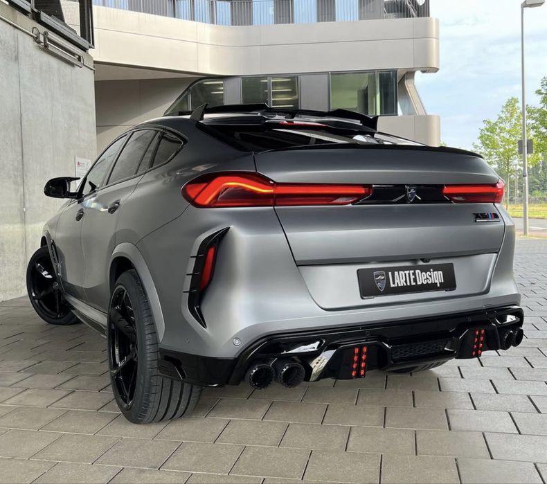 Pachet complet carbon BMW X6 X6M F96 2019-2025 larte replica