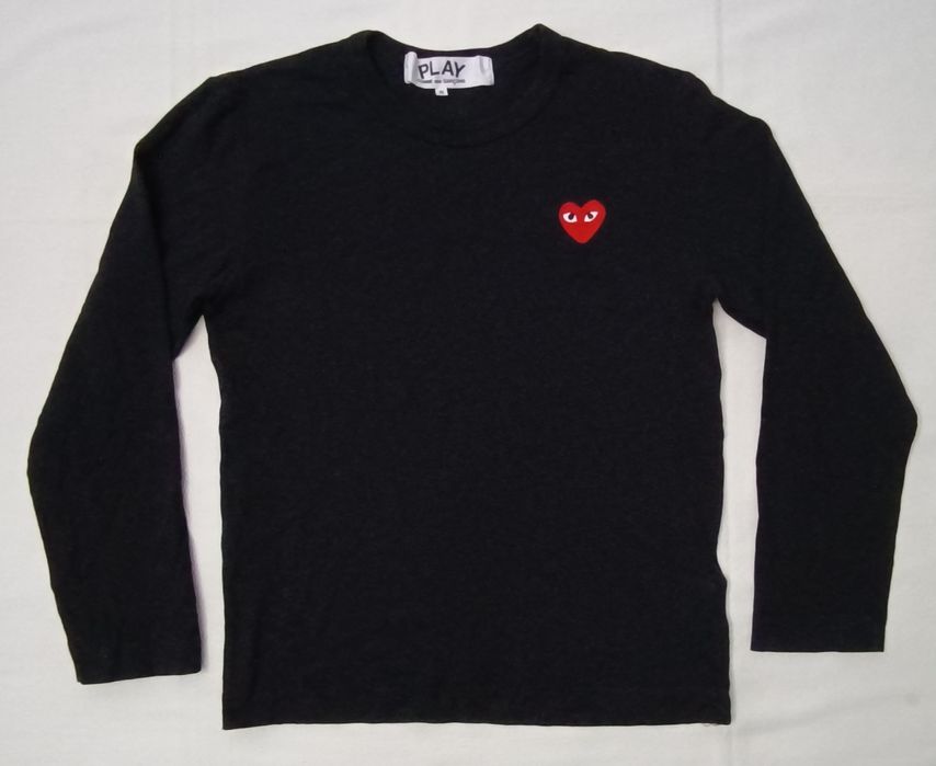 Comme des Garcons Play Long Sleeve оригинална блуза S памучна фланелка
